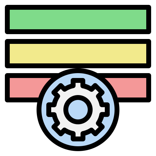 手順 Generic Outline Color icon