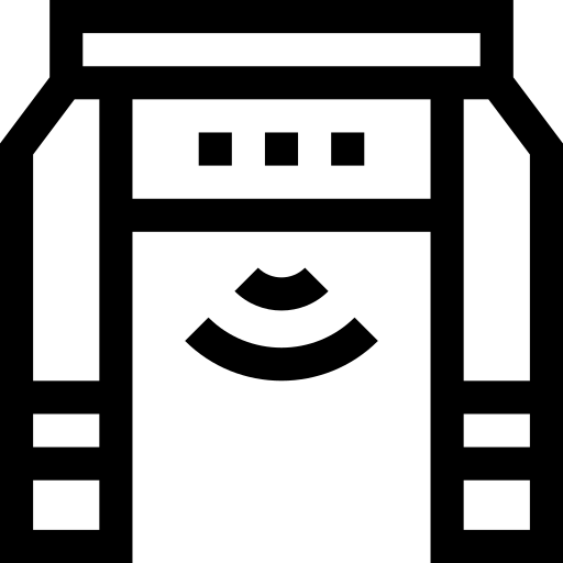 Metal detector Basic Straight Lineal icon