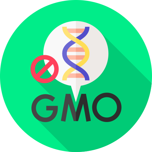 No gmo Flat Circular Flat icon