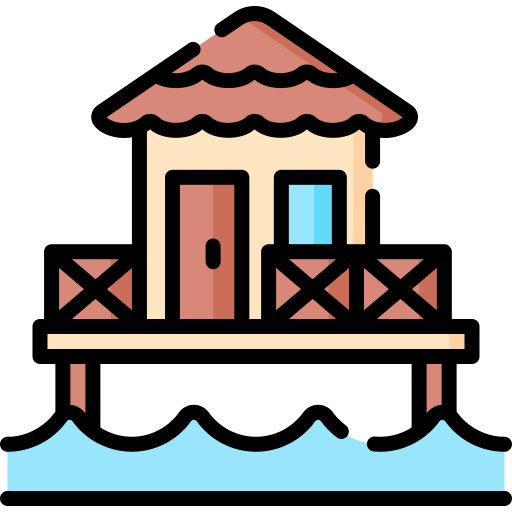 bungalow Special Lineal color icon