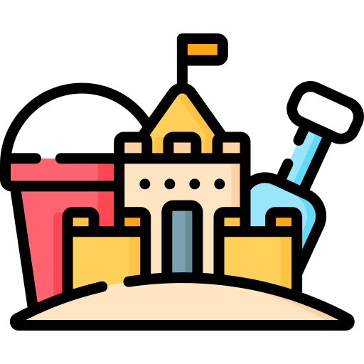 Замок из песка Special Lineal color иконка