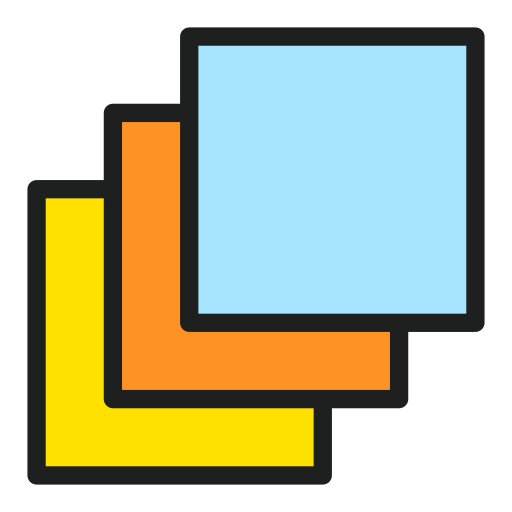 レイヤー Generic Outline Color icon