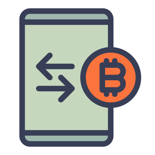 bitcoin Generic Outline Color icon