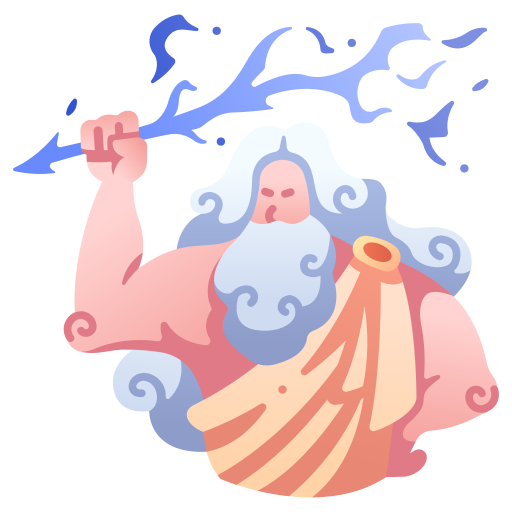 Zeus MaxIcons Flat icon