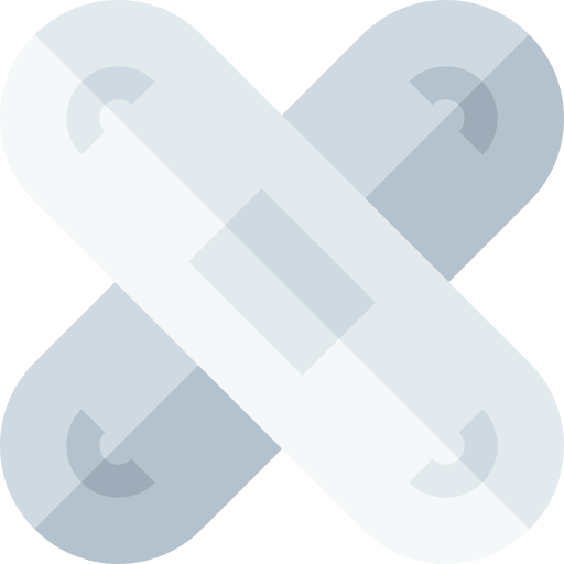pleister Basic Straight Flat icoon