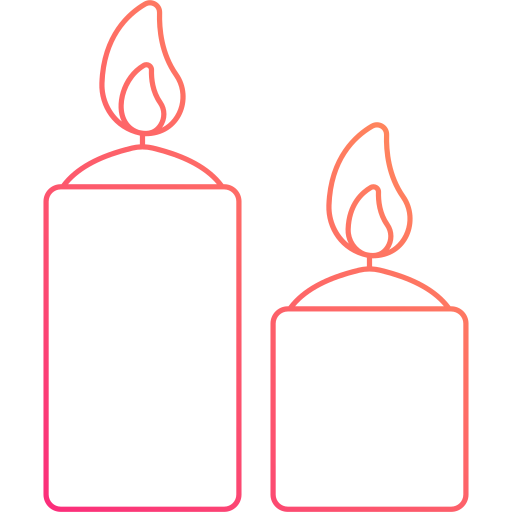 Candles Generic Gradient icon
