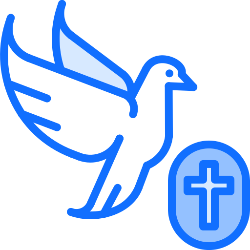 Dove Coloring Blue icon