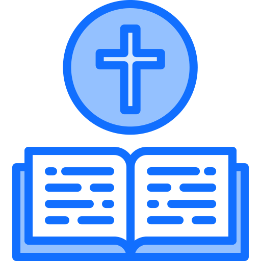 biblia Coloring Blue ikona