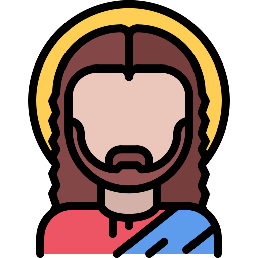 Christ Coloring Color icon