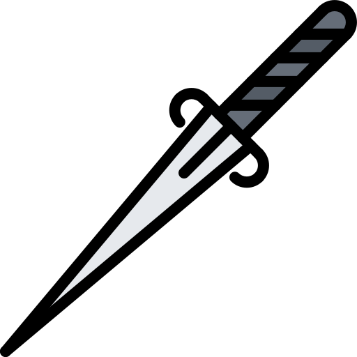 nóż Coloring Color ikona