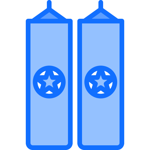 velas Coloring Blue icono