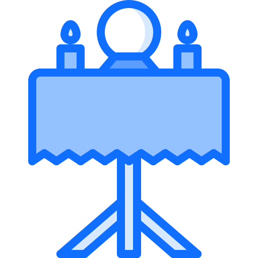 tafel Coloring Blue icoon