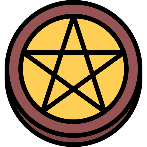 pentagram Coloring Color ikona