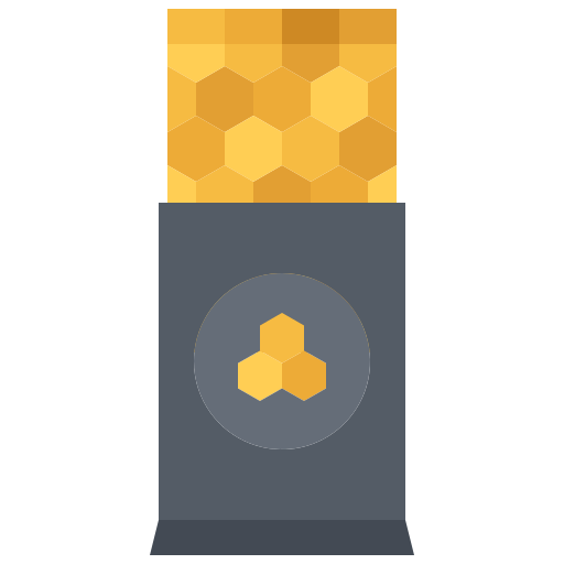 Honey Coloring Flat icon