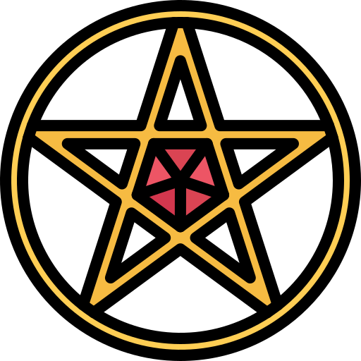 Pentagram Coloring Color icon