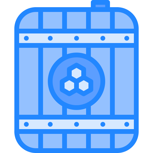 barril Coloring Blue icono