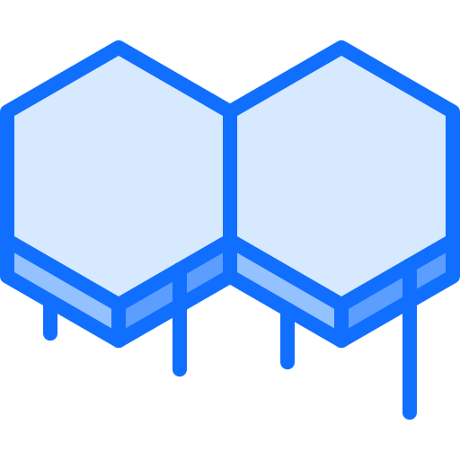 Honeycomb Coloring Blue icon