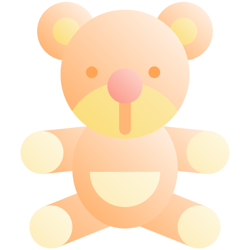 Teddy bear Fatima Flat icon