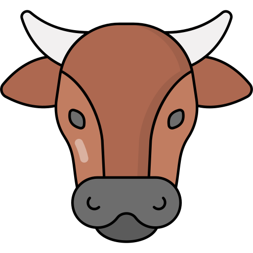 Sacred cow Generic Outline Color icon