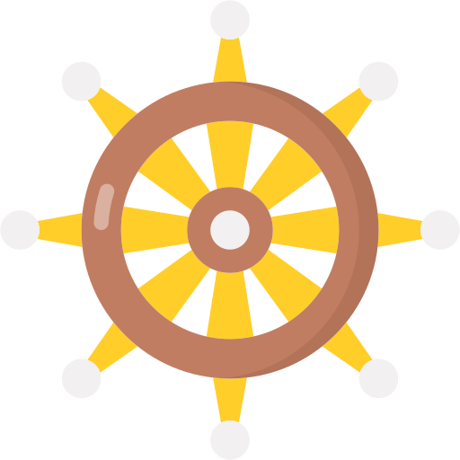 Dharma wheel Generic Flat icon