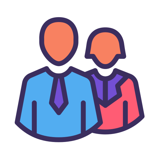 Partnership Generic Outline Color icon