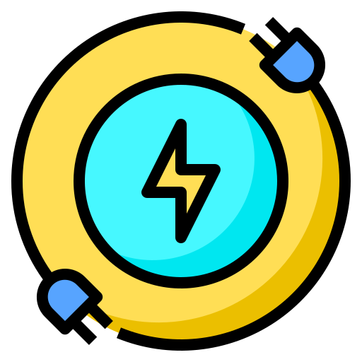 energia elektryczna Phatplus Lineal Color ikona