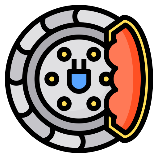 Brake disc Phatplus Lineal Color icon