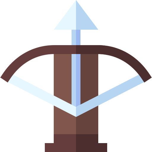 Crossbow Basic Straight Flat icon