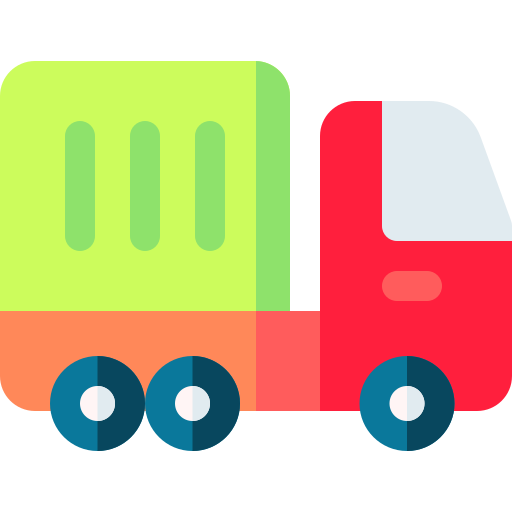 Logistics delivery Basic Rounded Flat icon
