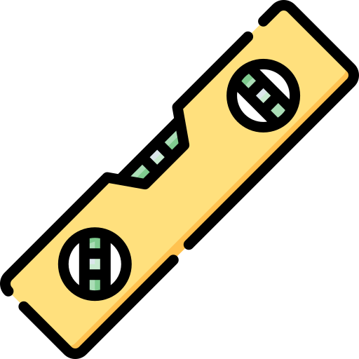 Spirit level Special Lineal color icon