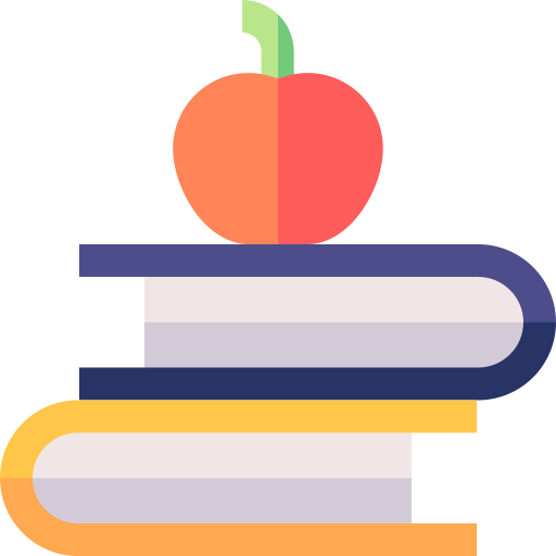 libros Basic Straight Flat icono