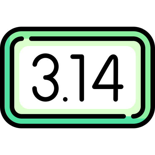 liczba pi Special Lineal color ikona