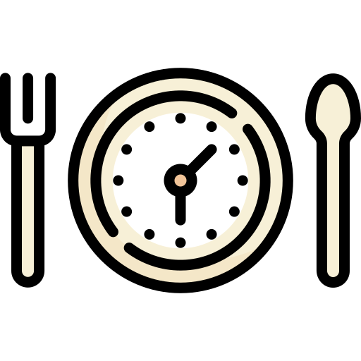 食事の時間 Special Lineal color icon