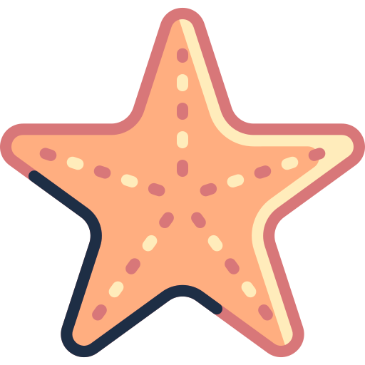 Морская звезда Special Meteor Lineal color иконка