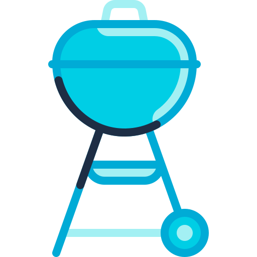 un barbecue Special Meteor Lineal color Icône