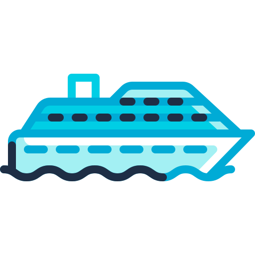 Cruise ship Special Meteor Lineal color icon