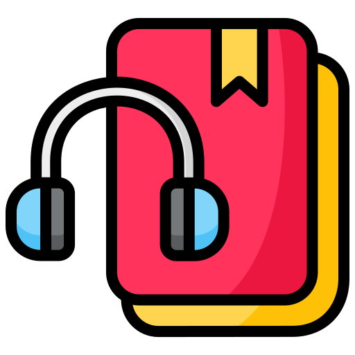 Audio book Generic Outline Color icon