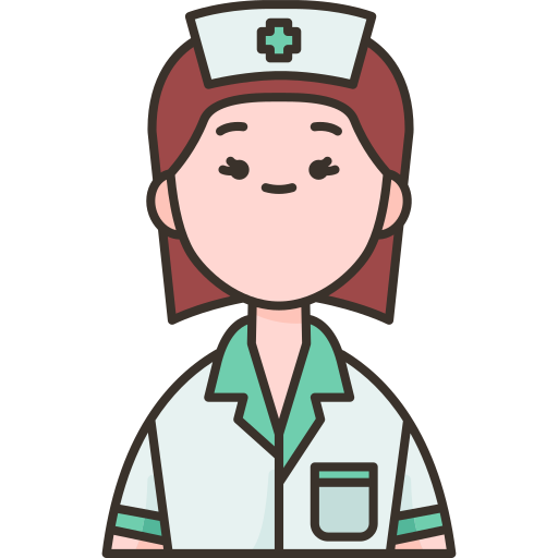 pielęgniarka Amethys Design Lineal Color ikona