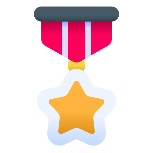 Star medal Generic Flat Gradient icon