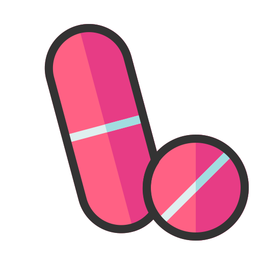 Лекарство Generic Outline Color иконка