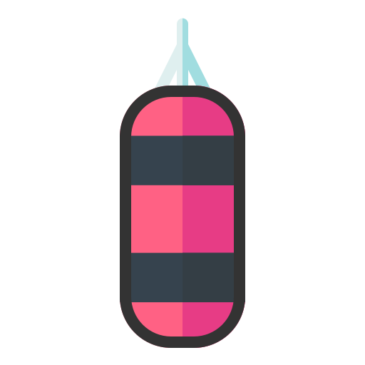 Punching bag Generic Outline Color icon
