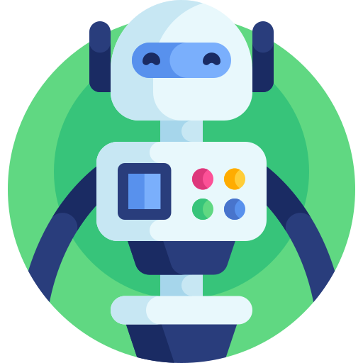 roboter Detailed Flat Circular Flat icon