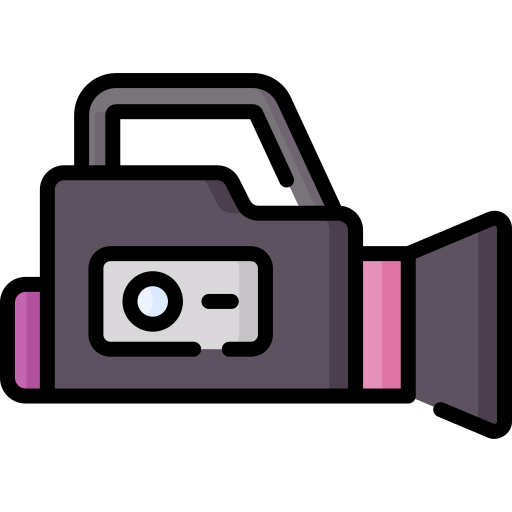 Video camera Special Lineal color icon