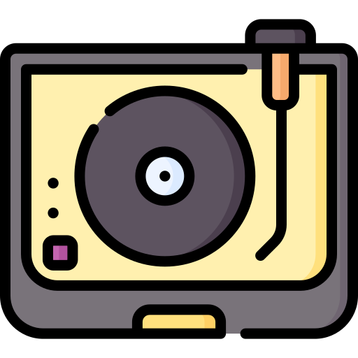 vinyl-player Special Lineal color icon