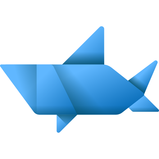 鮫 3D Color icon