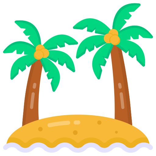 Coconut tree Generic Flat icon