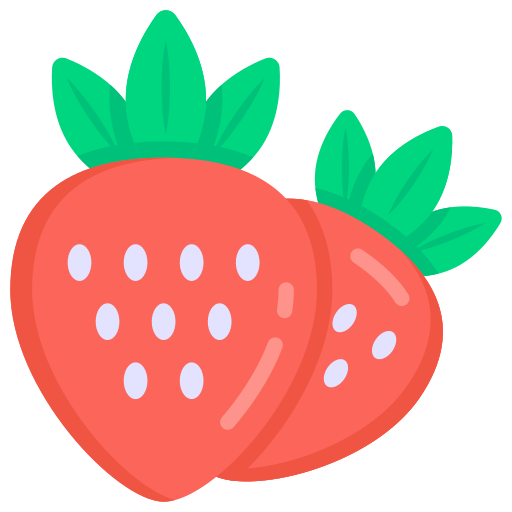 des fraises Generic Flat Icône
