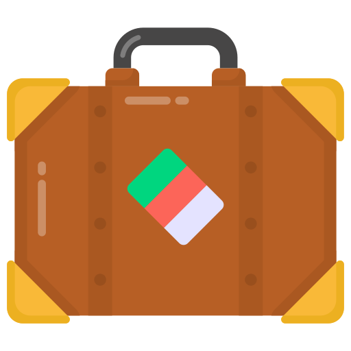 Travel bag Generic Flat icon