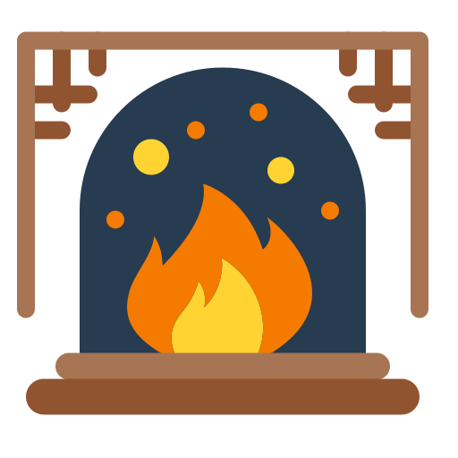 暖炉 Flatart Icons Flat icon