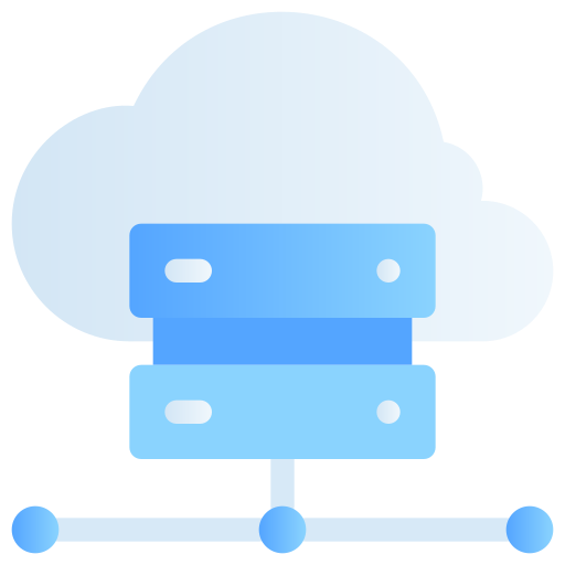 serveur cloud Generic Flat Gradient Icône